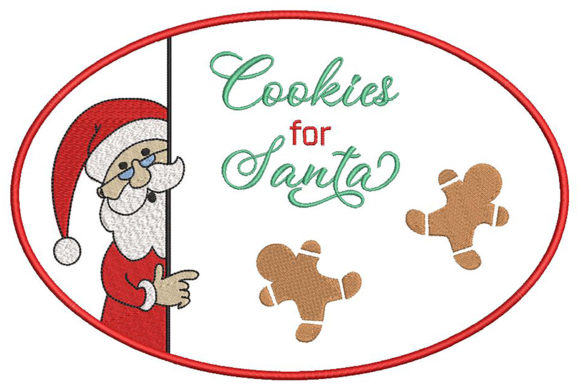 Christmas Design, Cookies for Santa: A Festive Embroidery Gem