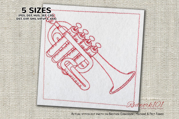 Embroidery Review: Piccolo-trumpet for Business Use