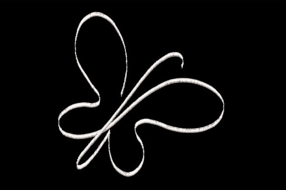 Minimalistic One Line Butterfly: A Simple Yet Charming Design