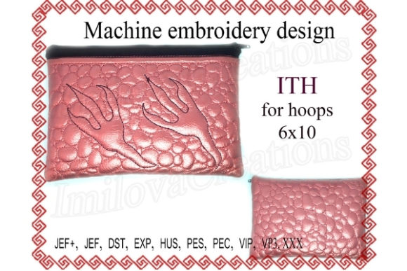 Stylish Cosmetic Bag Embroidery for Your Boutique