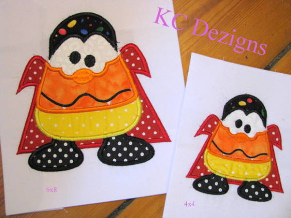 Wacky Halloween Corn 05: A Spooky Yet Charming Design
